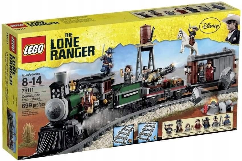 LEGO Lone Ranger Pościg za pociągiem 79111