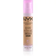 Korektory do twarzy - NYX Professional Makeup Bare With Me Concealer Serum Medium - miniaturka - grafika 1