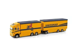Volvo FH4 Glob 6x2 z przyczepą Sink Groep 1/50 WSI - Samochody i pojazdy dla dzieci - miniaturka - grafika 1