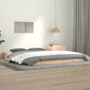 Łóżka - Lumarko Rama łóżka  140x190 cm  lite drewno sosnowe - miniaturka - grafika 1