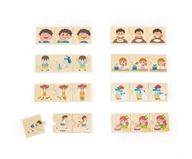 Puzzle - Viga 44750 Zestaw puzzli z sekwencjami logicznymi - czynności - miniaturka - grafika 1