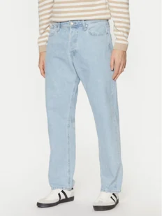 Jack&Jones Jeansy Eddie 12252646 Niebieski Loose Fit - Spodnie męskie - miniaturka - grafika 1
