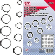 Inne mocowania - BGS Technic Opaski zaciskowe 6-21 mm, 170 szt. B.14115 - miniaturka - grafika 1