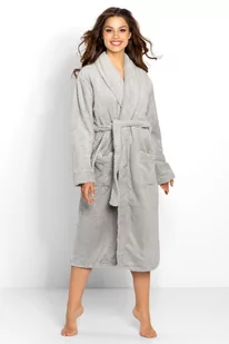 Szlafrok Lauren Long Grey (Rozmiar S) - Bielizna nocna - miniaturka - grafika 1