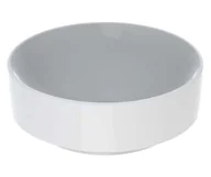 Umywalki - Geberit VariForm - Umywalka nablatowa średnica 40 cm, bez przelewu, bez otworu na baterię, kolor biały 500.768.01.2 - miniaturka - grafika 1