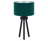 Lampy stojące - Lampa stołowa LYON 1xE27/15W/230V zielony - miniaturka - grafika 1