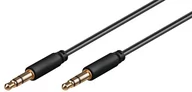 Kable - MicroConnect audll5 kabel audio czarny AUDLL5 - miniaturka - grafika 1