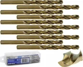 Wiertła - Geko Wiertło Wiertło kobaltowe HSS do metalu 9,5 mm 10/210 - miniaturka - grafika 1