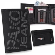 Portfele - Portfel Męski Parciany PHILIP Mały i Pojemny CZARNY Pako Jeans - miniaturka - grafika 1