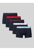 Majtki damskie - Bokserki z mieszanki bawełny w zestawie 5 szt. model '5P TRUNK - Tommy Hilfiger - miniaturka - grafika 1