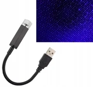 Akcesoria motoryzacyjne - PROJEKTOR USB LED Samochodowy GWIAZDY NIEBIESKI - miniaturka - grafika 1