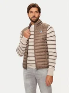 Kamizelki męskie - Jott Kamizelka Tom P000MDOW04 Beżowy Slim Fit - miniaturka - grafika 1