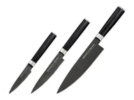 Noże kuchenne - Samura MO-V STONEWASH SET 3 PZ (CUOCO-FILETTARE-SPELUCCHINO) - miniaturka - grafika 1