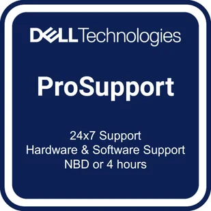 DELL 3Y Next Bus. Day to 5Y ProSpt 1 x licencja 5 lat(a) - Gwarancje i pakiety serwisowe - miniaturka - grafika 1