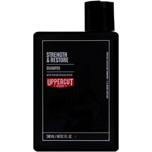 Uppercut Deluxe, Strenght & Restore Shampoo, wzmacniająco-odbudowujący szampon do włosów dla mężczyzn, 240ml - Szampony do włosów - miniaturka - grafika 1