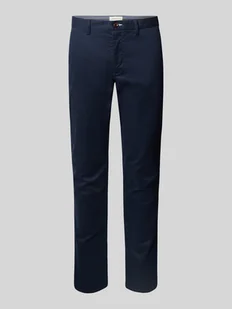 Chinosy o kroju slim fit z wpuszczanymi kieszeniami - Spodnie męskie - miniaturka - grafika 1