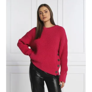 Tommy Hilfiger Sweter | Regular Fit - Swetry damskie - miniaturka - grafika 1