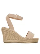 Espadryle damskie - DeeZee Espadryle JSZ2022-06 Różowy - miniaturka - grafika 1