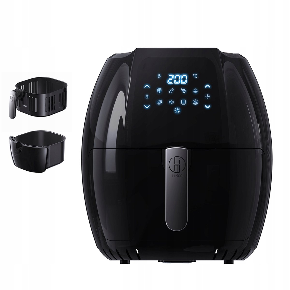 Frytkownica Beztłuszczowa 8L 1800W Air Fryer XL Frytownica LCD