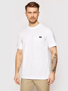 Koszulki męskie - Dickies T-Shirt Porterdale DK0A4TMOWHX Biały Regular Fit - grafika 1