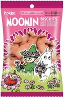 Kuchnie świata - Herbatniki muminki Moomin Berry Biscuits jagodowe 60g - Hokka - miniaturka - grafika 1