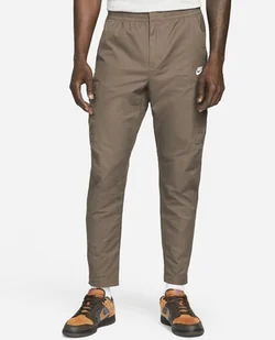Spodnie materiałowe Męskie Nike Sportwear brązowe DD5207-004 r. L - Dresy męskie - miniaturka - grafika 1