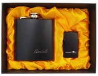 Trafika - Zestaw upominkowy piersiówka zapalniczka prezent upominek - miniaturka - grafika 1