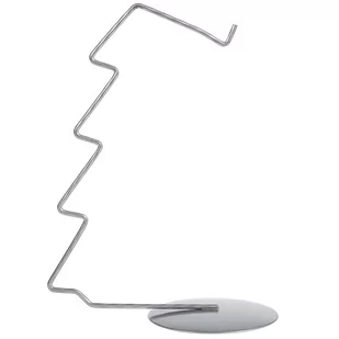 Stojak na bombkę Choinka 15cm Wieszak na Bombki Srebrny - Bombki - miniaturka - grafika 1