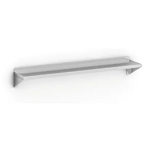 Półka ze stali nierdzewnej 1500 x 300 mm - Szafy i regały magazynowe - miniaturka - grafika 1
