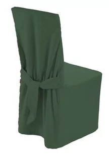 Dekoria Sukienka na krzesło Forest Green zielony) 45 × 94 cm Cotton Panama 580-702-06 - Pokrowce na meble - miniaturka - grafika 1