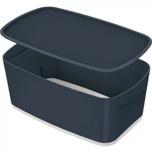 Mybox Cosy Mały Pojemnik Z Pokrywką Szary 52630089 Leitz - Papier do drukarek - miniaturka - grafika 1