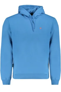 NIEBIESKA BLUZA BEZ ZAMKA MĘSKA NAPAPIJRI - Napapijri - Bluzy męskie - miniaturka - grafika 1