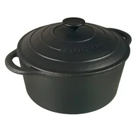 Garnki - Kinghoff GARNEK ŻELIWNY 2.4L KH-2253 - miniaturka - grafika 1