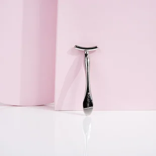 Brushworks Zinc T-Bar Facial Massager - masażer - Olejki i świece do masażu - miniaturka - grafika 3