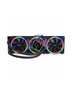 Alphacool KOI Eisbaer Aurora LT360 RGB 360mm, water cooling (Kolor: CZARNY) - Chłodzenie wodne - miniaturka - grafika 1