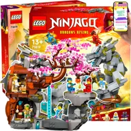 Klocki - DUŻE LEGO® NINJAGO Świątynia Smoczego Kamienia • zestaw ninja z minifigurkami (71819) epickie bitwy i przygody Lego Dla Chłopca Na Urodziny + EBOOK - miniaturka - grafika 1
