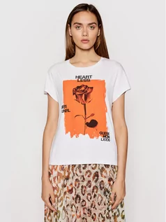 Koszulki i topy damskie - Guess T-Shirt Michalina W1RI69 K68D0 Biały Regular Fit - grafika 1