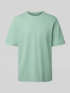 T-shirt o kroju regular fit z mieszanki bawełny - Koszulki męskie - miniaturka - grafika 1
