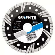 Tarcze do pił - Verto Tarcza diamentowa 115 x 22.2 mm, turbo TOP-61H2T1 - miniaturka - grafika 1