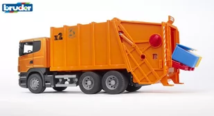 Bruder Samochód śmieciarka SCANIA R 1:16) - Samochody i pojazdy dla dzieci - miniaturka - grafika 1