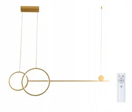 Lampy sufitowe - Lampa wisząca Led długa nad stół nowoczesna 114cm - miniaturka - grafika 1