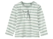 Bluzki dla niemowląt - bellybutton Bluzka niemowlęca z biobawełny z długimi rękawami (74, Zielony) - miniaturka - grafika 1