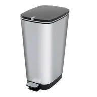 Kosze na śmieci - FENIKS KIS Chic Bin 50 l Srebrny (8071900 1788 01) - miniaturka - grafika 1