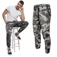 Odzież taktyczna i umundurowanie - Spodnie Długie Męskie BRANDIT Ray Vintage - Urban Camo - miniaturka - grafika 1