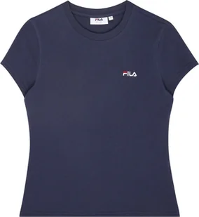Koszulka damska Fila Trivero granatowa FAW1205 50004 XL - Koszulki i topy damskie - miniaturka - grafika 1
