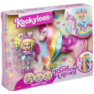 Lalki dla dziewczynek - KookyLoos S  Rainbow Unicorn - miniaturka - grafika 1
