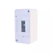 Rozdzielnie elektryczne - ROZDZIELNICA MODUŁOWA NATYNKOWA S3 (1x3) BEZ KLAPKI / BEZ LISTWY ZACISKOWEJ N+PE IP30 - miniaturka - grafika 1