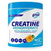 Kreatyna - 6PAK Creatine Monohydrate 500 g Jar Orange (5902811810685) - miniaturka - grafika 1