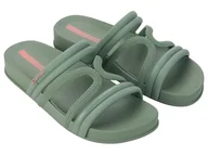 Klapki i japonki damskie - IPANEMA Walk Slide Fem, japonki damskie, 37 EU, Zielony, 37 EU - miniaturka - grafika 1