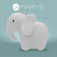 Projektory dla dzieci - MARY'S MW61258 nocna lampka dziecięca Wolnostojący Biały LED 1 W - miniaturka - grafika 1